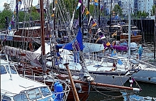 Foto des Vegesacker Hafen