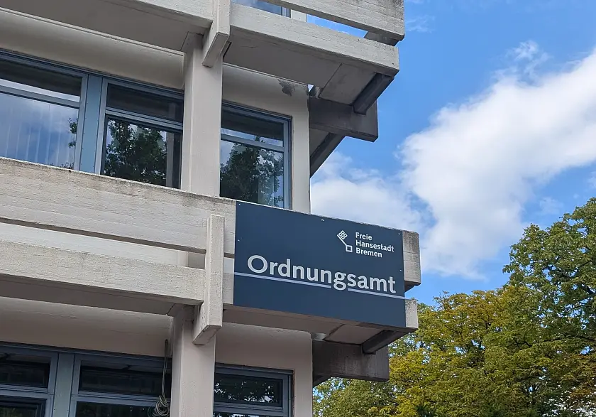 Logo Gebäude Ordnungsamt Vegesack