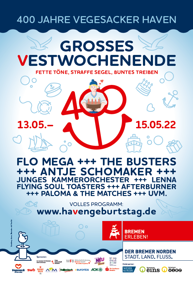 400 Jahre Vegesacker Haven - Grosses Vestwochenende