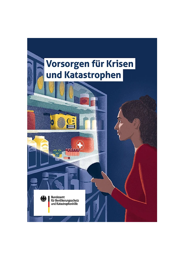 Deckblatt Vorsorgen für Krisen und Katastrophen