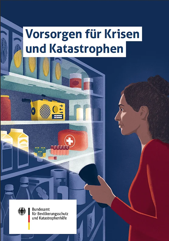 Deckblatt Vorsorgen für Krisen und Katastrophen