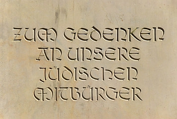 Im Gedenken unserer j&uuml;dischen Mitb&uuml;rger