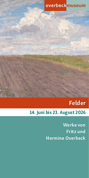 Felder unter bewegtem Himmel
