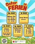 Übersicht Osterferienprogramm Freizi Alt-Aumund