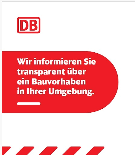 Information der Deutschen Bahn